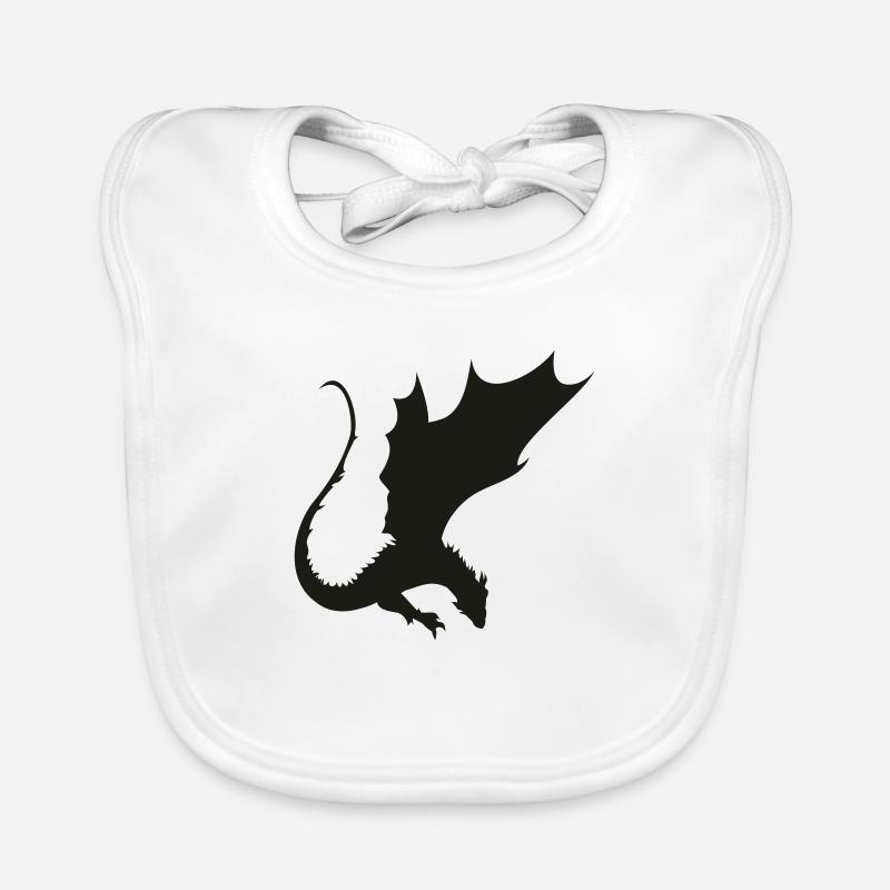 Drachen Design Baby Bio-Lätzchen