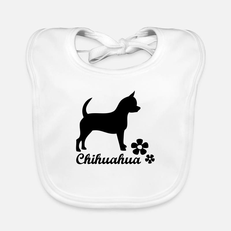 chihuahuatext Organic Baby Bibs