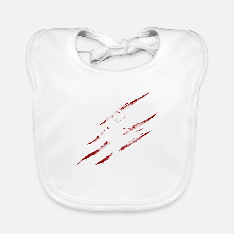 Angry wolf Organic Baby Bibs