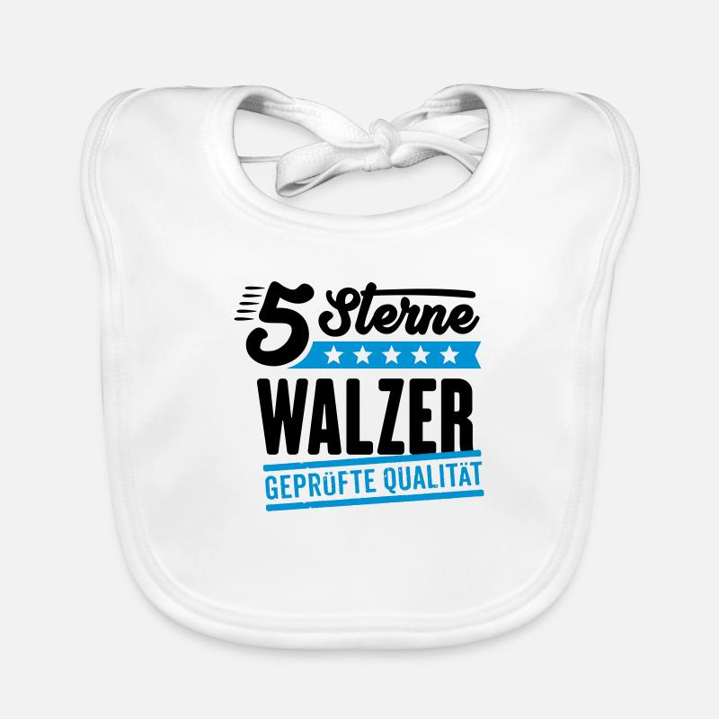 5Sterne Walzer Baby Bio-Lätzchen