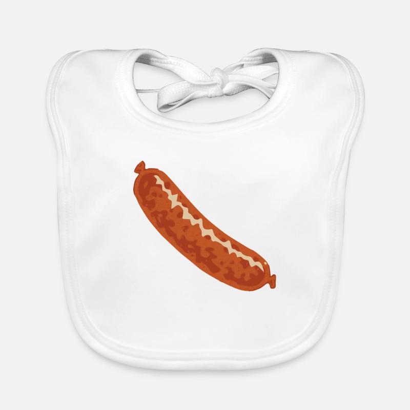 saucisse Bavoir bio Bébé