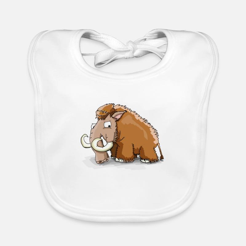Mammut - Baby Bio-Lätzchen - Weiß