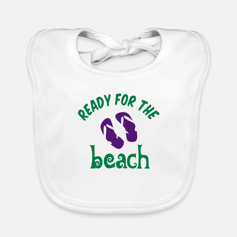 beach Organic Baby Bibs