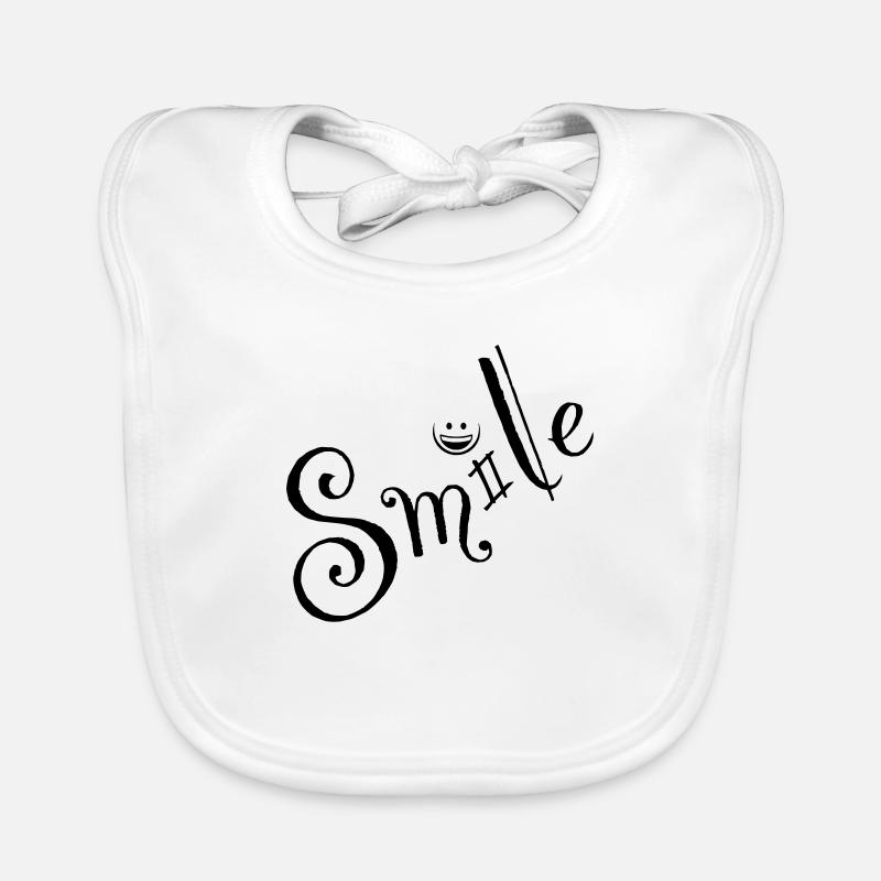 sourire Bavoir bio Bébé