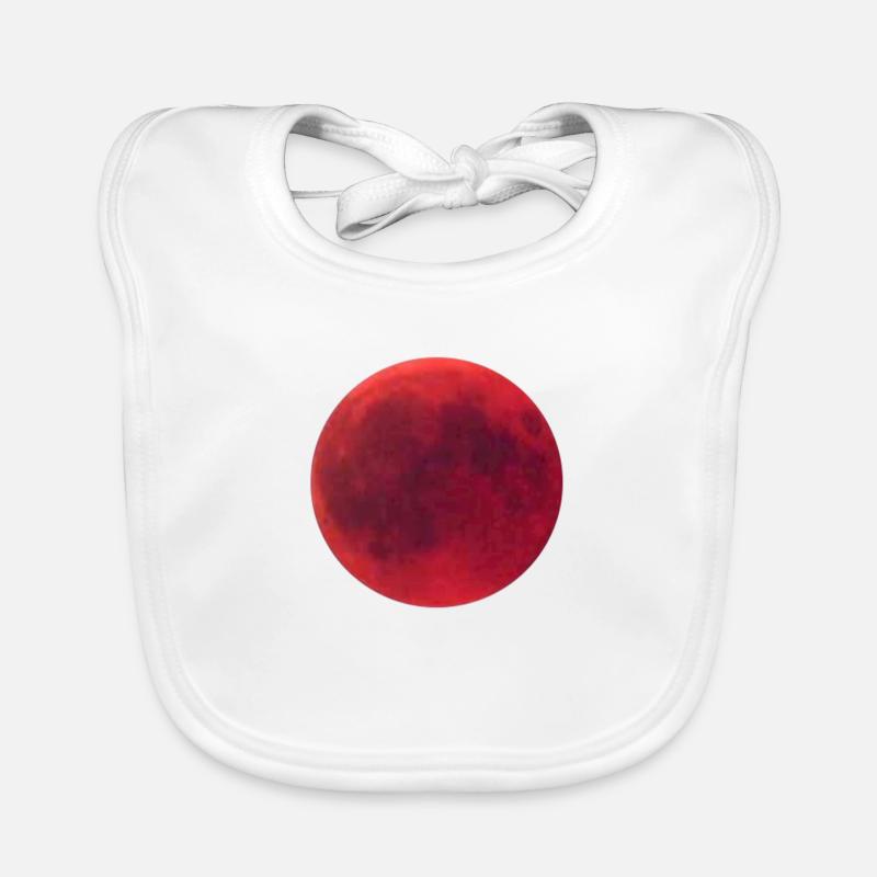 Lune, lune de sang Bavoir bio Bébé