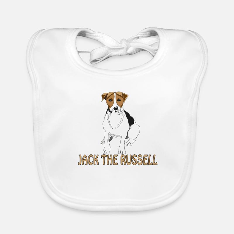 Jack Russell Baby Bio-Lätzchen