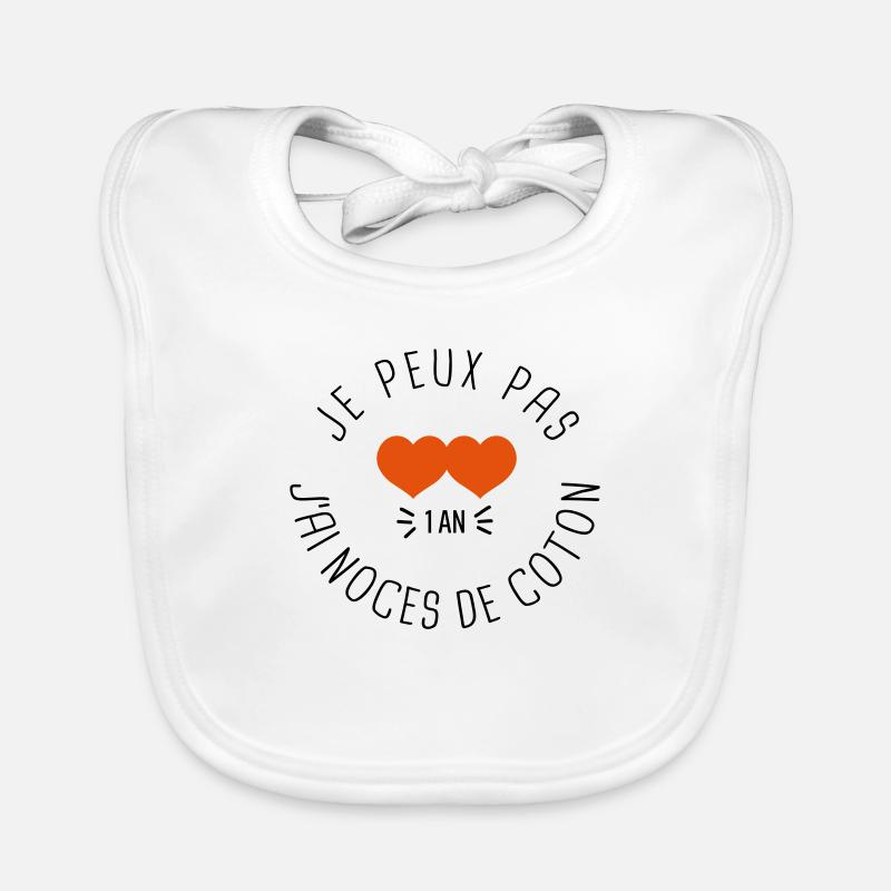 Noces de coton Bavoir bio Bébé