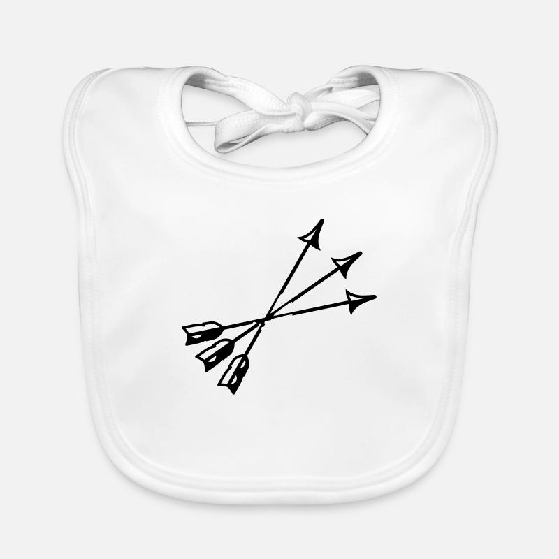 arrows Organic Baby Bibs