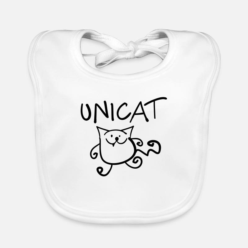 Unicat (a) Bavoir bio Bébé