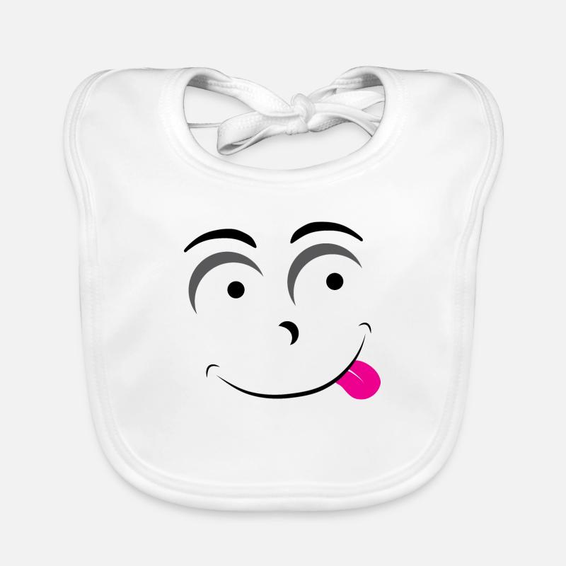 Drôle d’émotion Bavoir bio Bébé