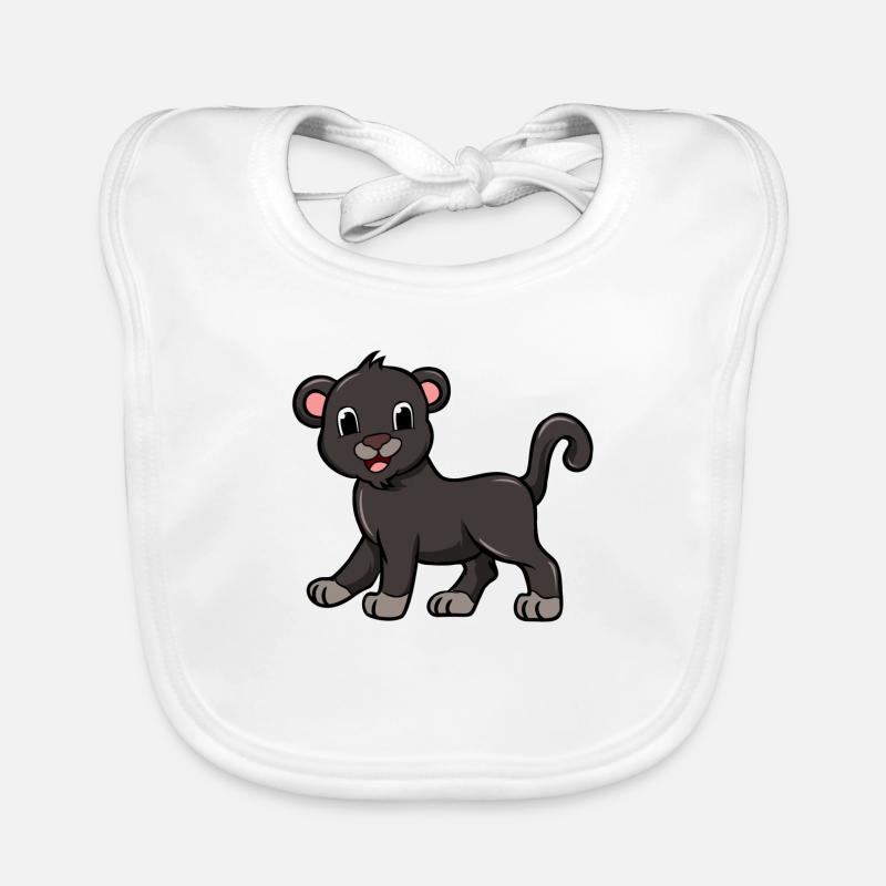 Panther Baby Bio-Lätzchen