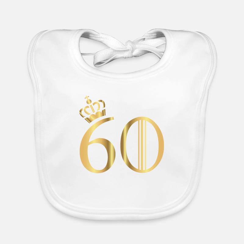 60 years Organic Baby Bibs