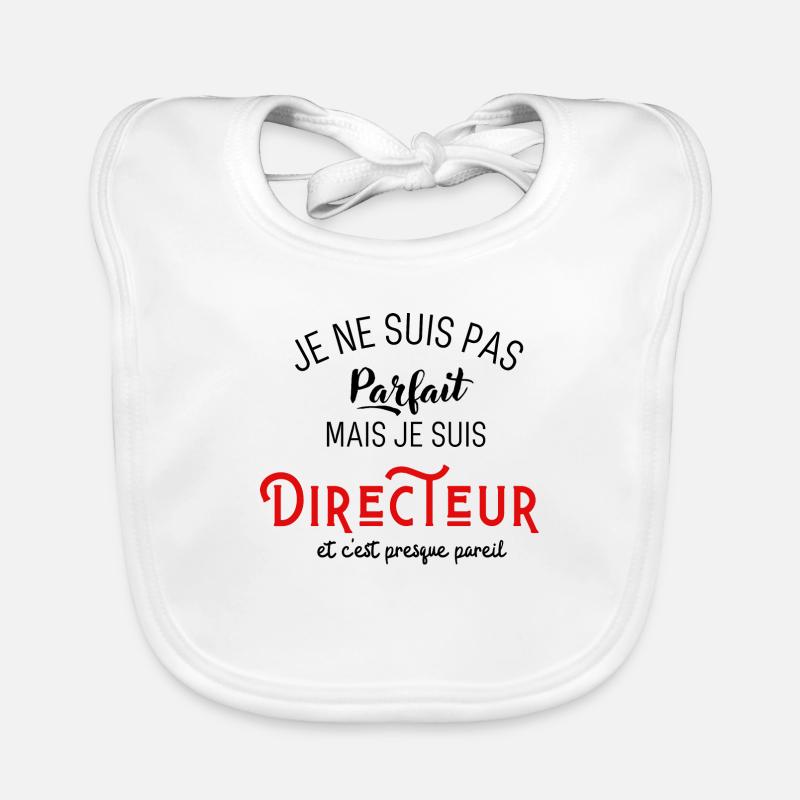 Pas parfait mais directeur Bavoir bio Bébé