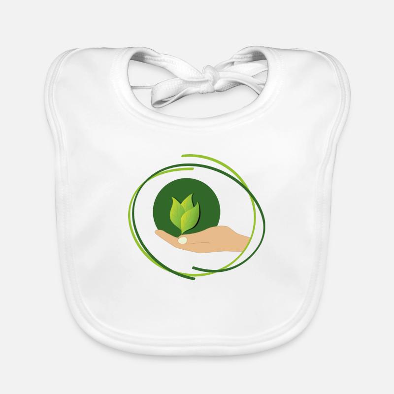 Conception environnementale Bavoir bio Bébé