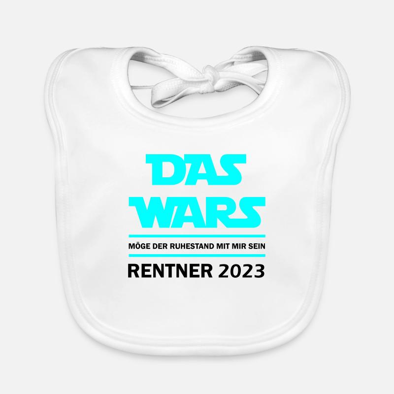 Das Wars Rentner 2023 Baby Bio-Lätzchen