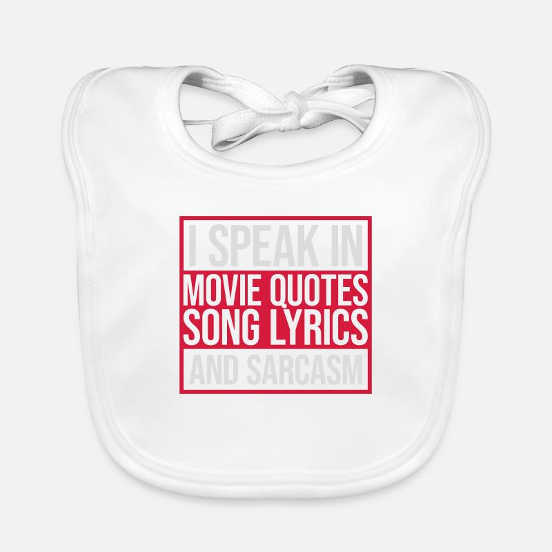 speak lyrics and sarcasm Baby Bio-Lätzchen