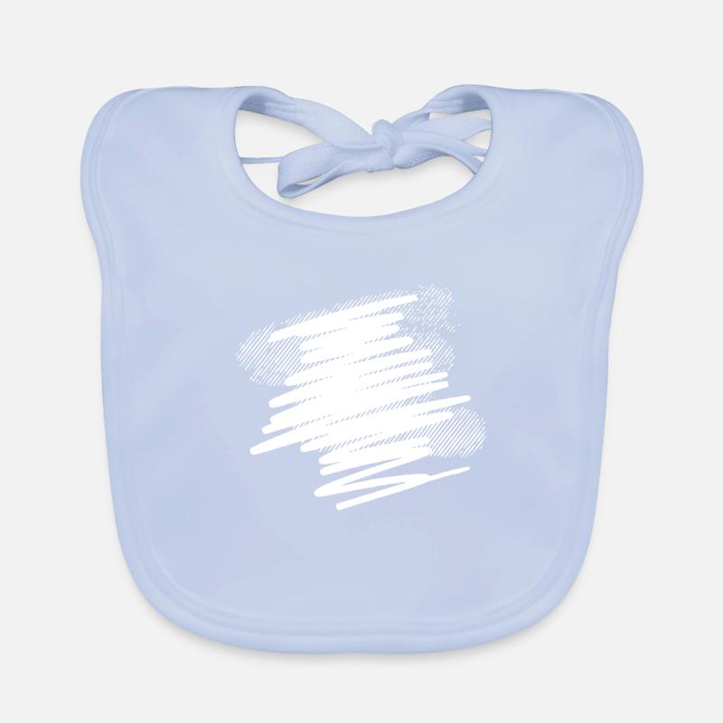 Farbe Klecks Spritzer Maler Geschenk bunt paint Baby Bio-Lätzchen