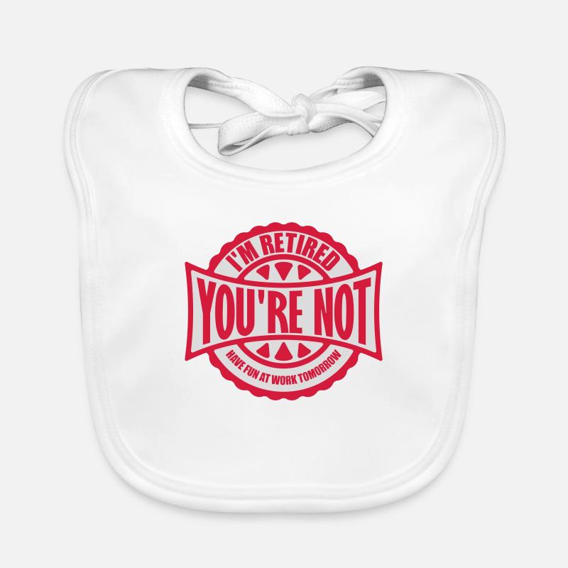 have fun at work Organic Baby Bibs