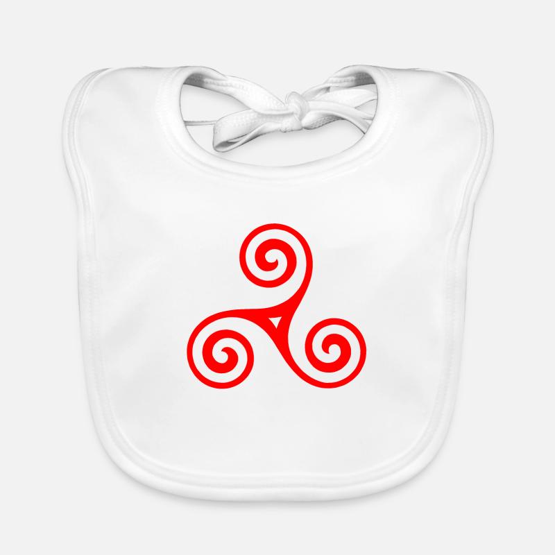 Celtic symbol Organic Baby Bibs