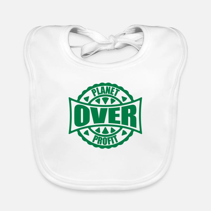 Planète sur le devis de profit Bavoir bio Bébé