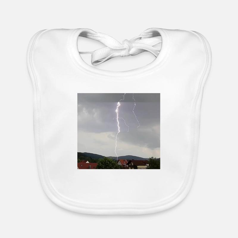 Lightning Organic Baby Bibs