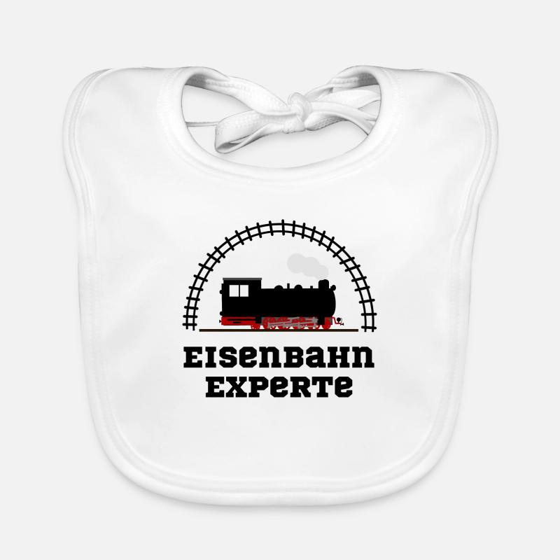 eisenbahn experte Baby Bio-Lätzchen