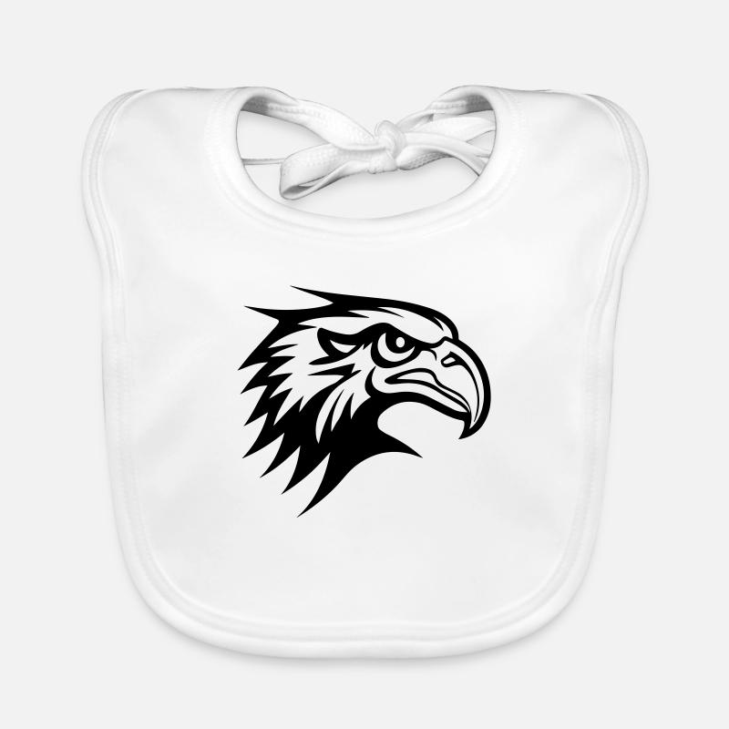 Eagle Ungry Fly 01 Organic Baby Bibs