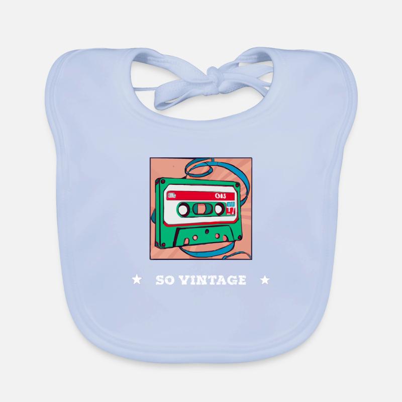 So vintage Organic Baby Bibs