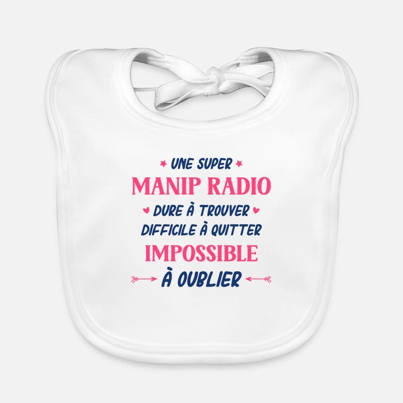 Une manip radio dure a trouver difficile a quitte Bavoir bio Bébé