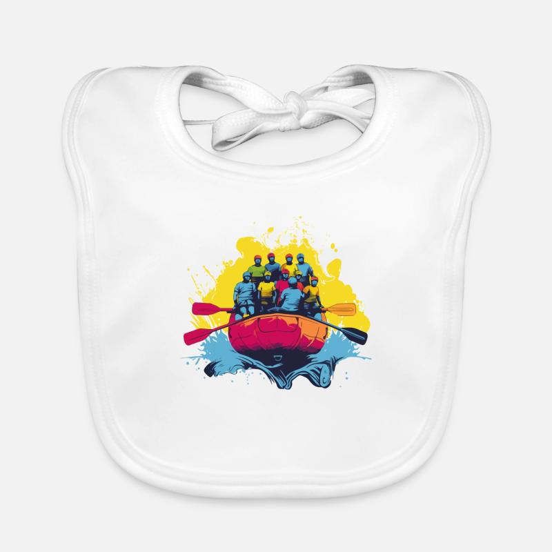 Group rafting Organic Baby Bibs