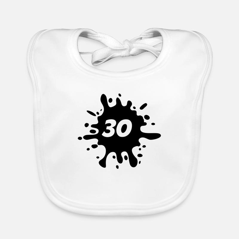 30 Baby Bio-Lätzchen