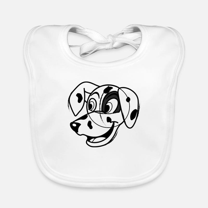 Dalmatien Bavoir bio Bébé