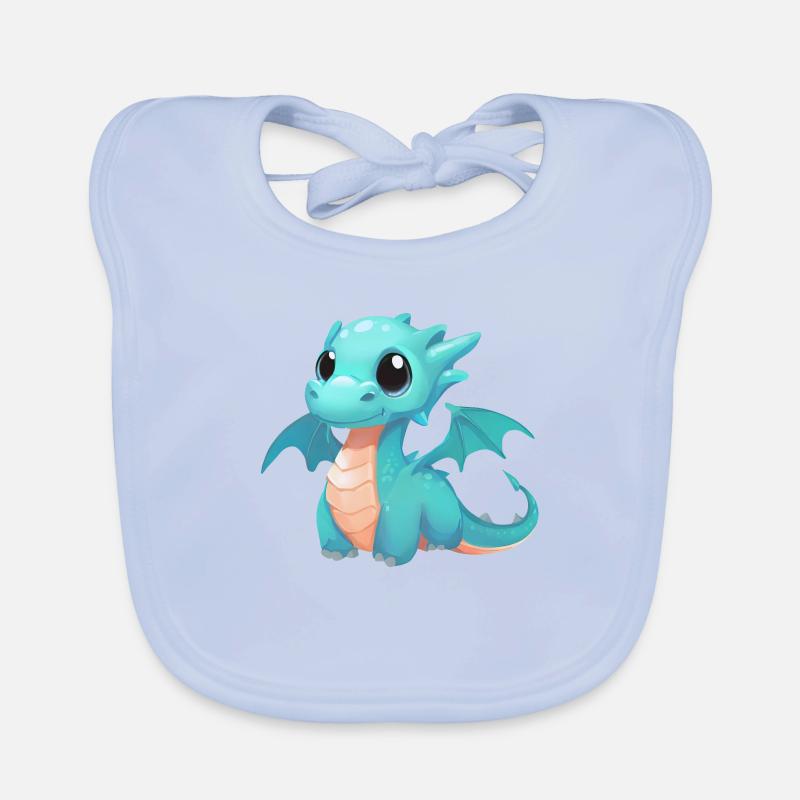 Dragon For Training Organic Baby Bibs