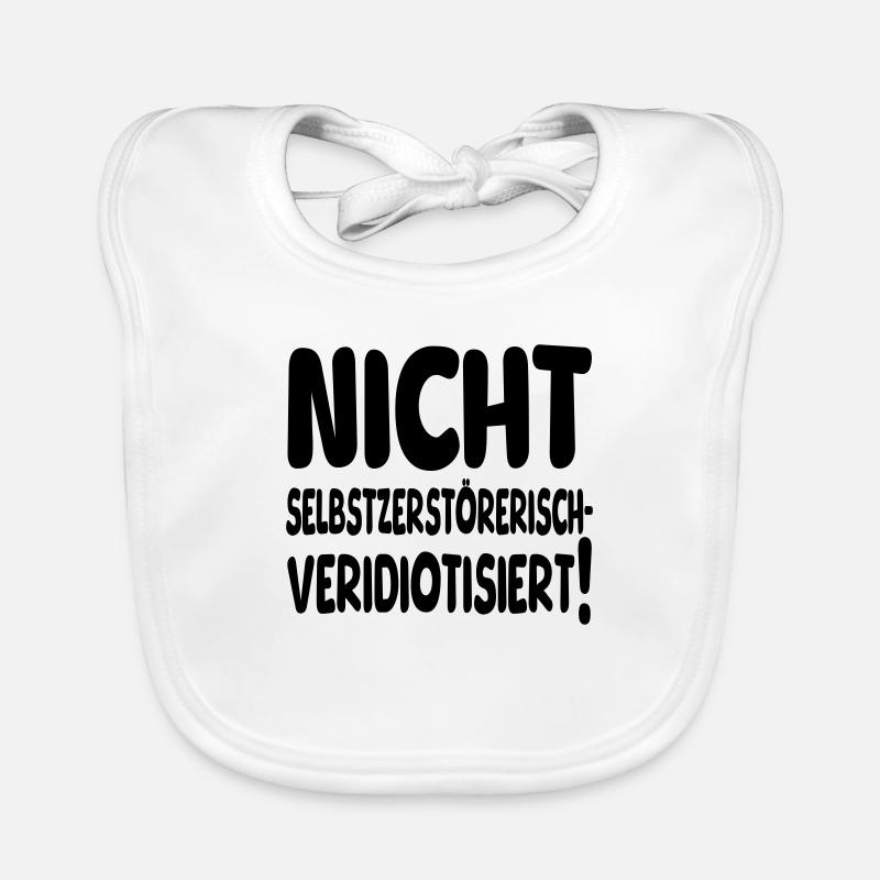 nicht selbstzerstörerisch Baby Bio-Lätzchen