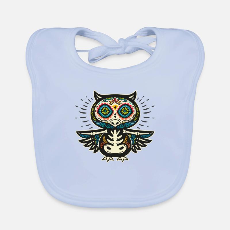 Eule Baby Bio-Lätzchen