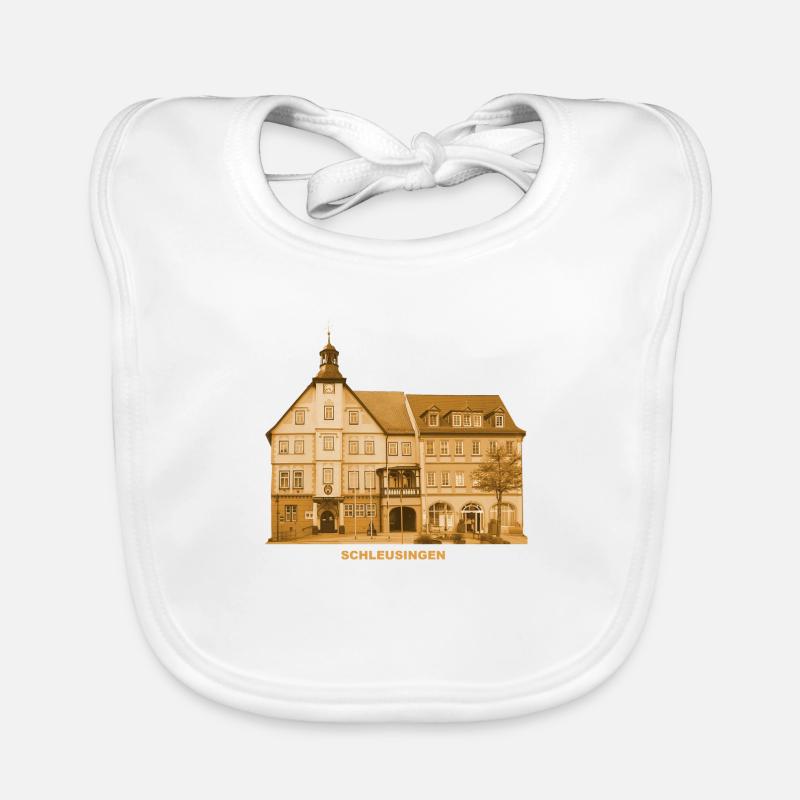 Schleusingen Town Hall Hildburghausen Thuringia Organic Baby Bibs
