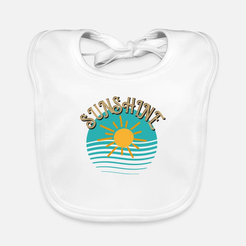 Sunshine: The Golden Elixir Organic Baby Bibs