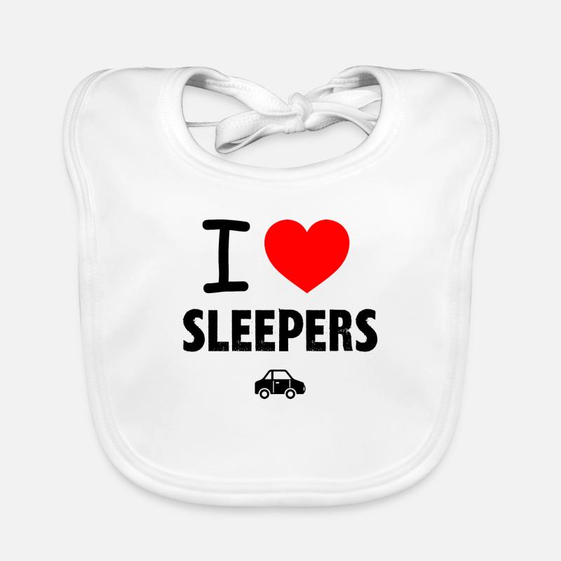 I love sleepers Organic Baby Bibs