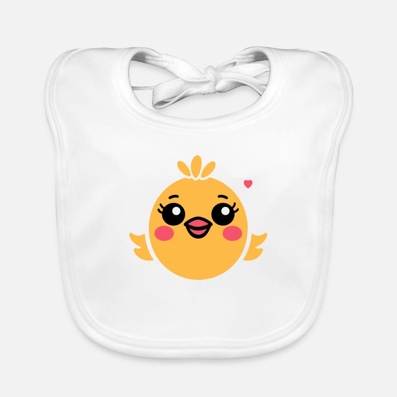 poussin Bavoir bio Bébé