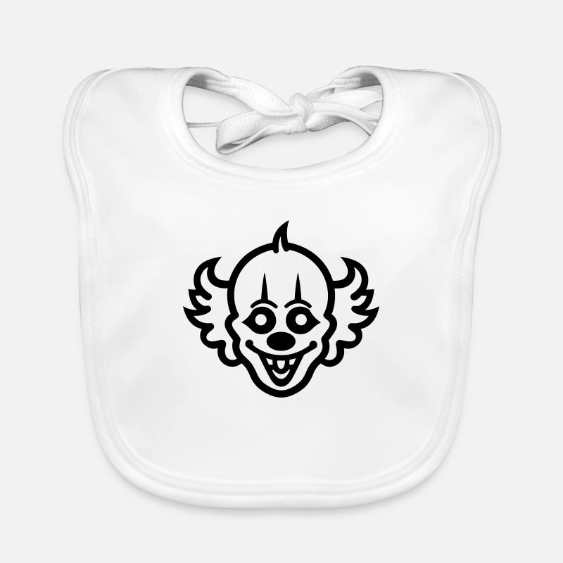 Clown Bavoir bio Bébé
