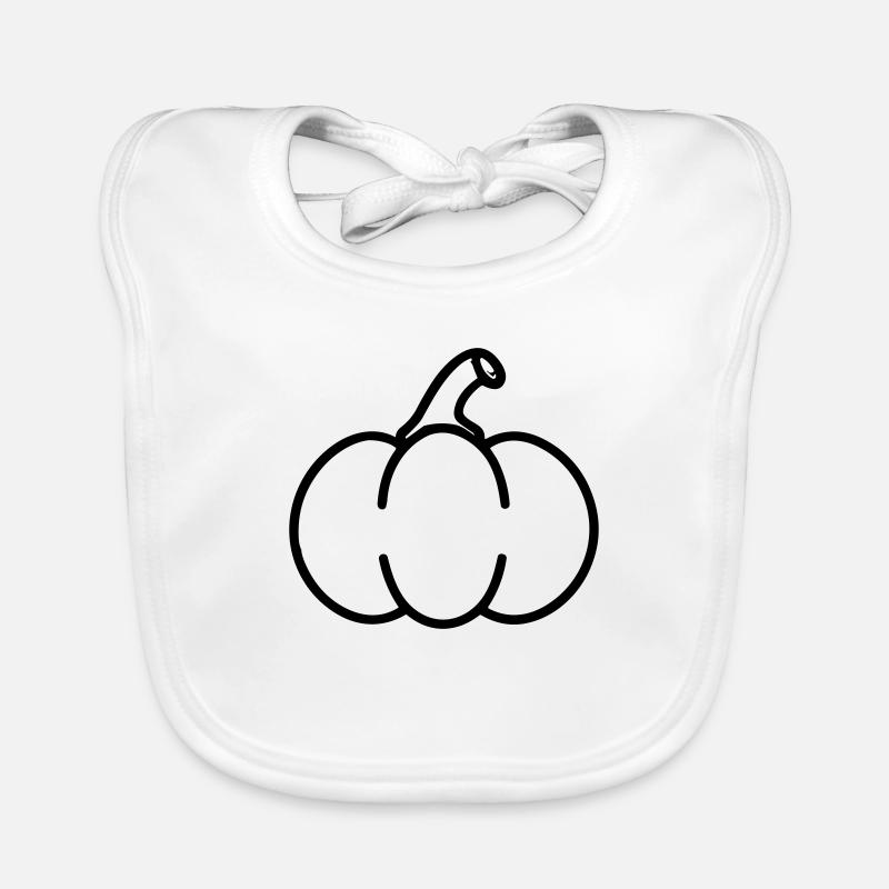 Kürbis Baby Bio-Lätzchen