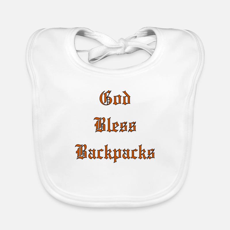 GodBlessSacs à dos Bavoir bio Bébé