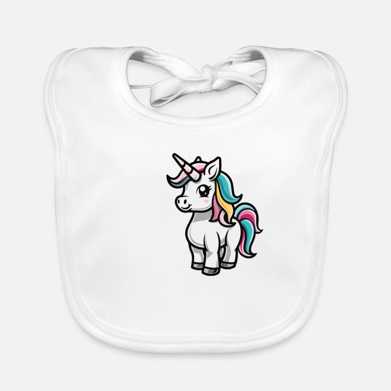 einhorn Baby Bio-Lätzchen