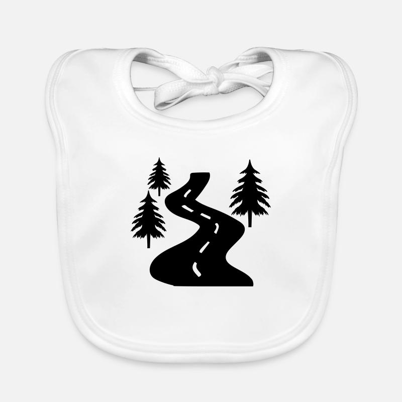 Arbres de chemin Bavoir bio Bébé