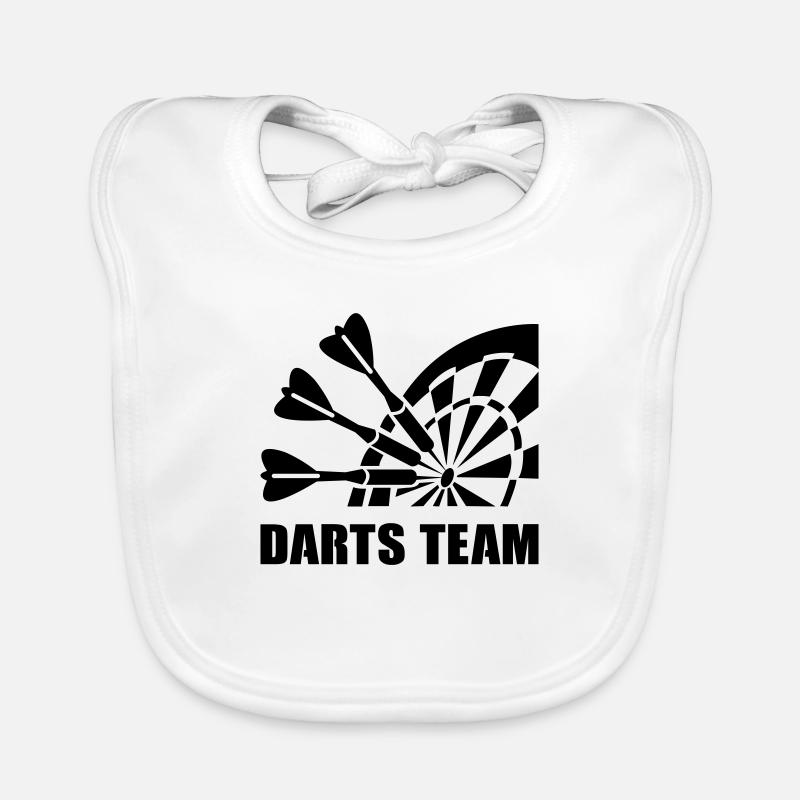 Darts Team Baby Bio-Lätzchen
