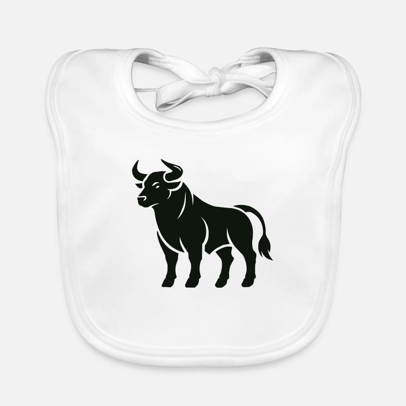 taureau Bavoir bio Bébé