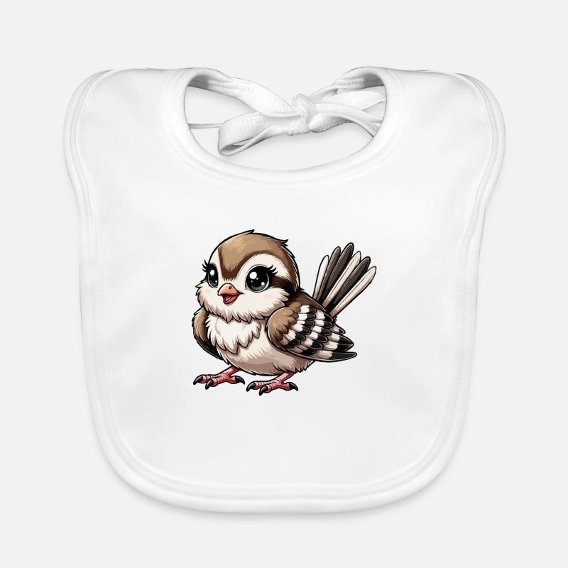 Moineau Bavoir bio Bébé