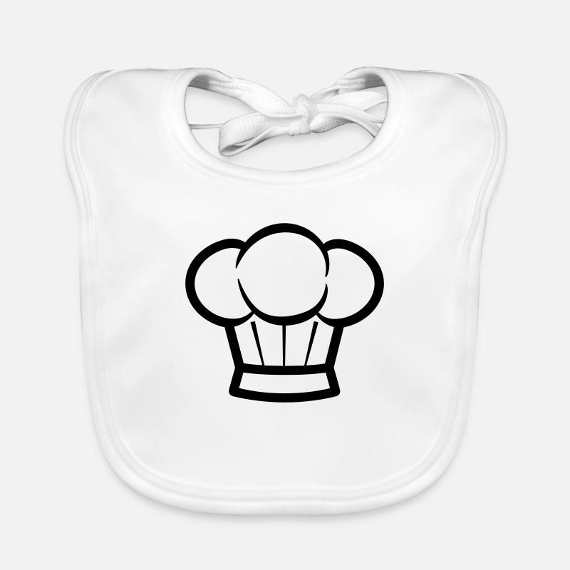 Toque Chef de cuisine Bavoir bio Bébé