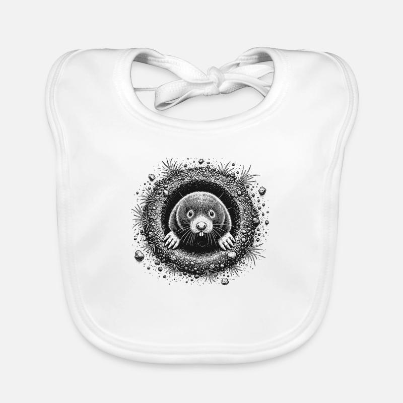Mole Organic Baby Bibs