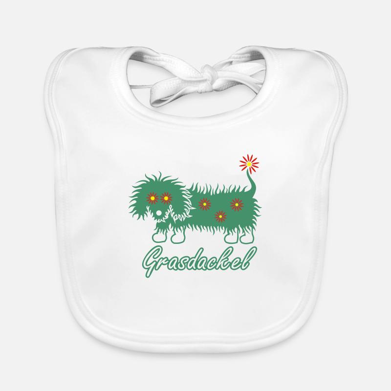 grasdackel 4 Baby Bio-Lätzchen
